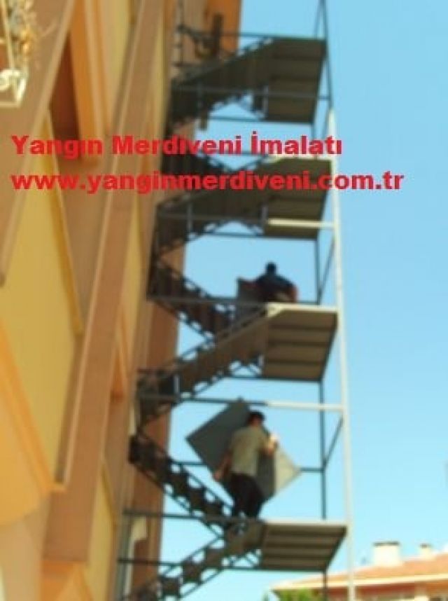 Yangın Merdiveni İmalatı İstanbul Firmaları