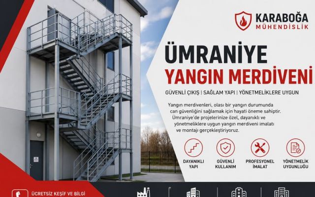 İstanbul Yangın Merdiveni | Profesyonel İmalat, Montaj ve Güvenli Tahliye Sistemleri