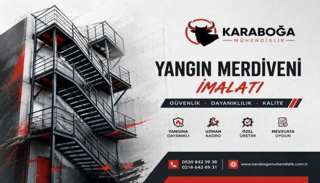Yangın Merdiveni Fiyatları | Kaliteli ve Güvenli Sistemlerde Maliyet Detayları