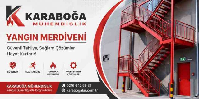 Yangın Merdiveni Üreticisi | Projeye Özel İmalat ve Profesyonel Çözümler